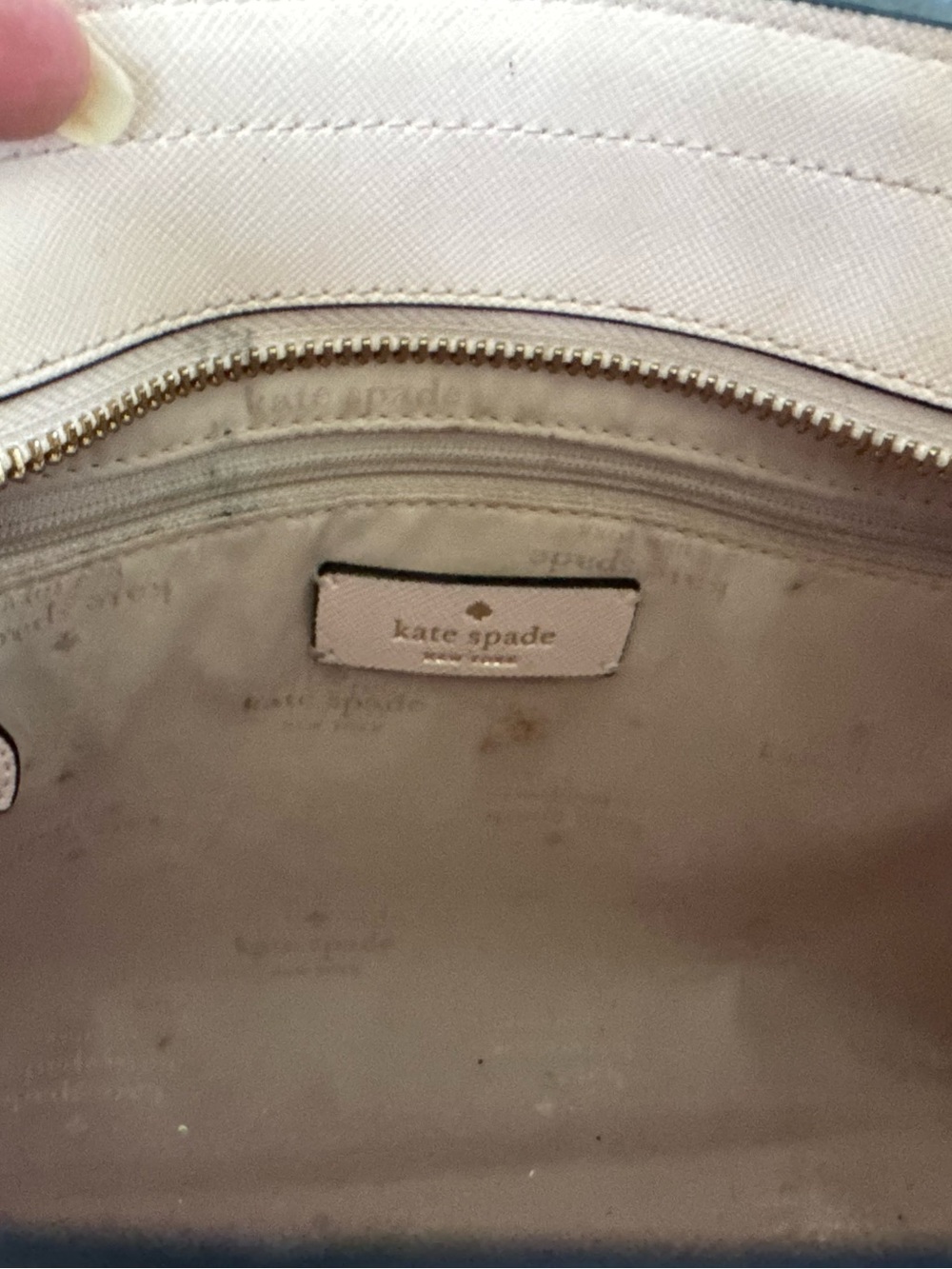 kate spade Blush Pink Leather Satchel Handbag - Picture 4 of 9